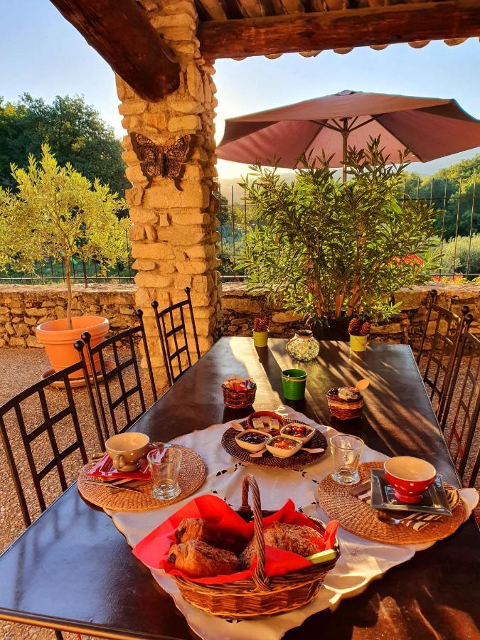 Bed and Breakfast Les Logis De Paban Crestet Zewnętrze zdjęcie